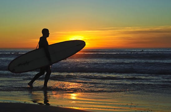 La Jolla surfers, California, USA