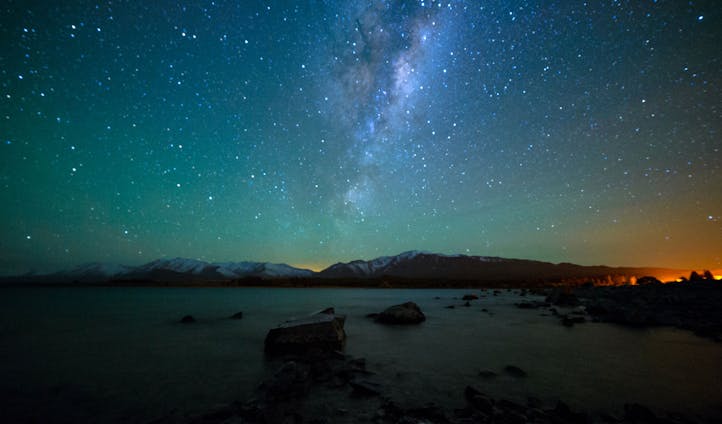 Star gaze in New Zealand