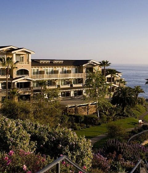 Views over the sea from the Montage Laguna Beach