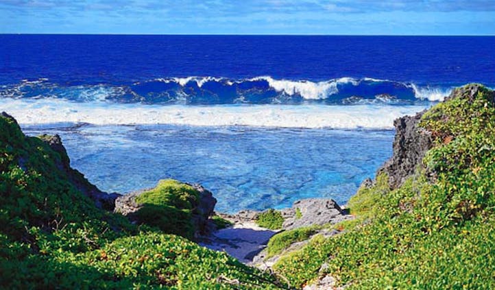 Explore the rugged scenery of Aitutaki