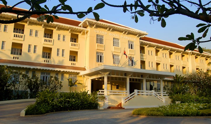 The hotel facade