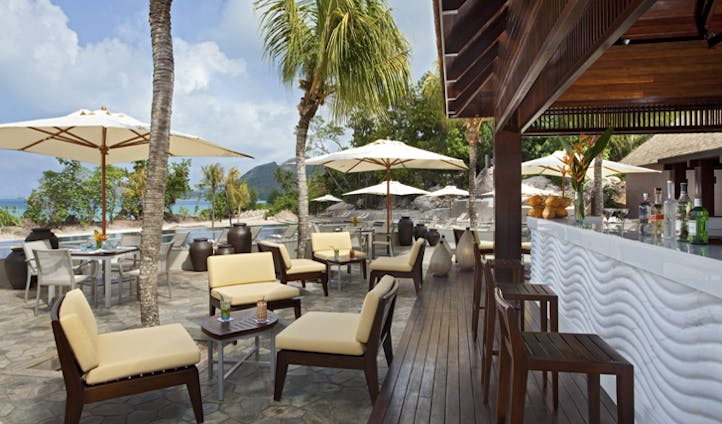 Have a relaxed lunch beside the pool