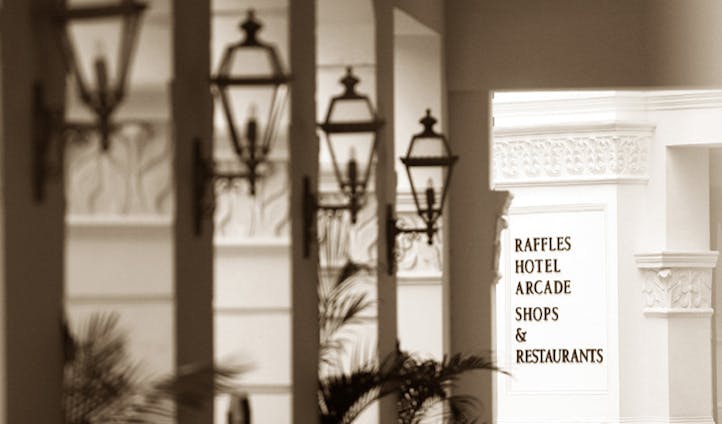 Spend a few nights in the historic Raffles Singapore