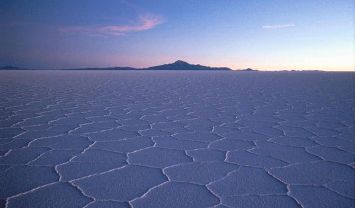 The Uyuni Salt Flats