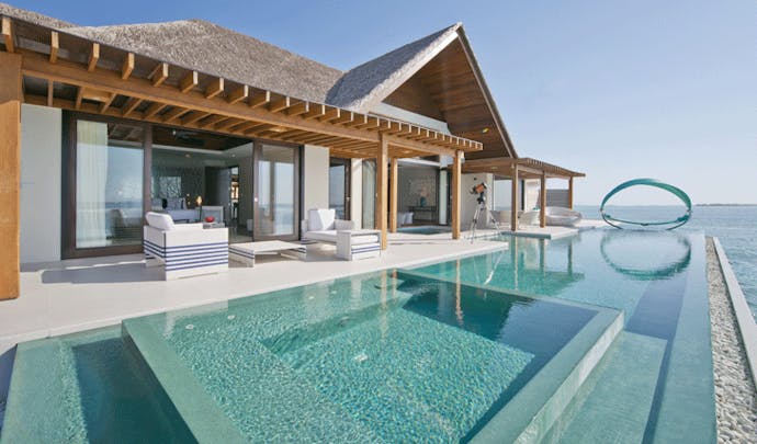 Maldives resort private pool