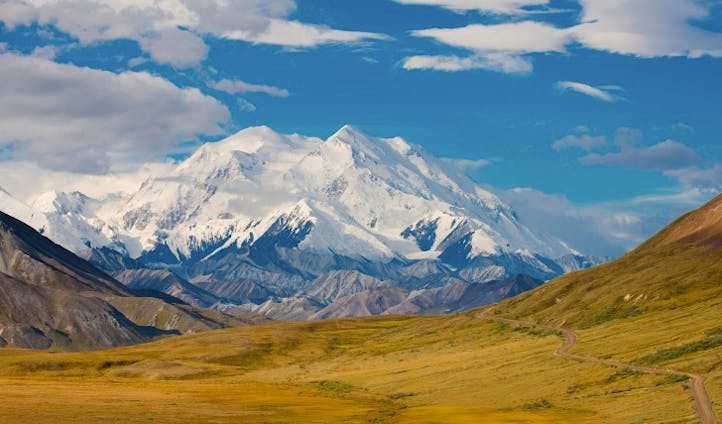 The stunning scenes of Mount McKinley
