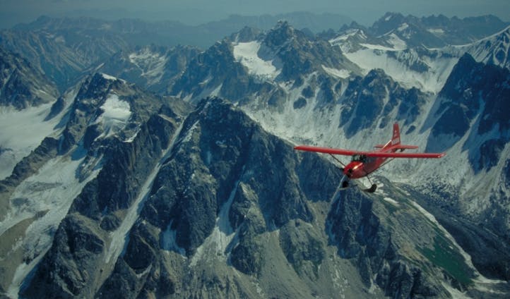 Scenic flight, Alaska