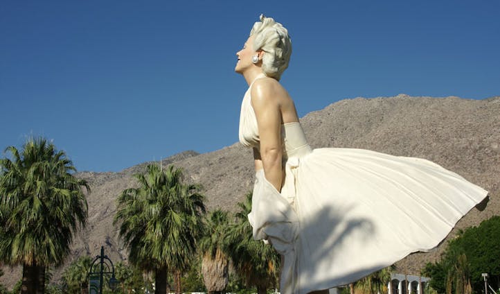 Marilyn Monroe | Palm Springs | Black Tomato