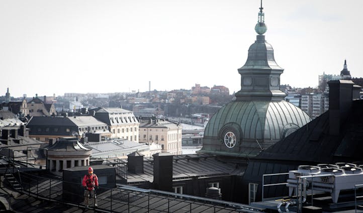 Rooftop walks in Stockholm
