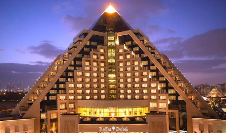 Raffles Dubai luxury hotel