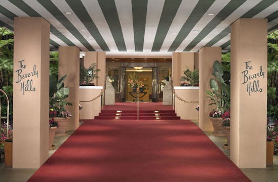 Hotel Entrance | Beverly Hills Hotel | California | Tailor Made Holidays