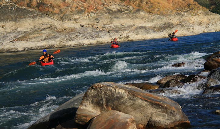 Rafting trip in Nepal