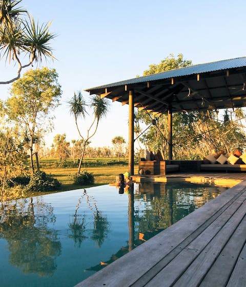 Bamarru Plains pool deck, Australia