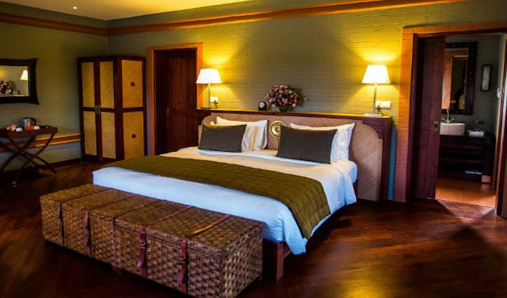 Room in luxury hotel, Myanmar