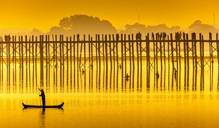 U Bein bridge Myanmar