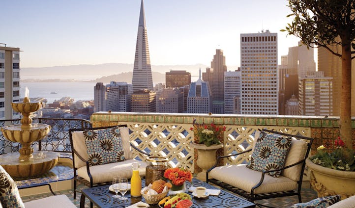 A suite at Fairmont San Francisco