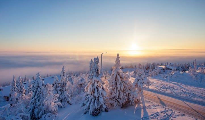 The view from your suite, Finland