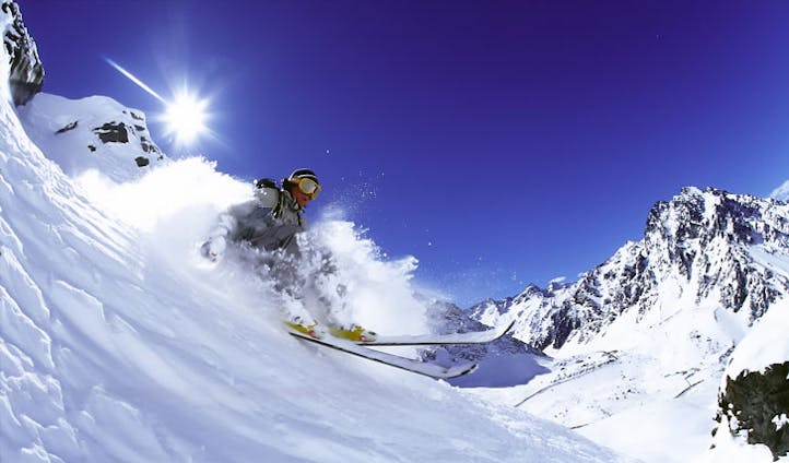 Skiing in Chile