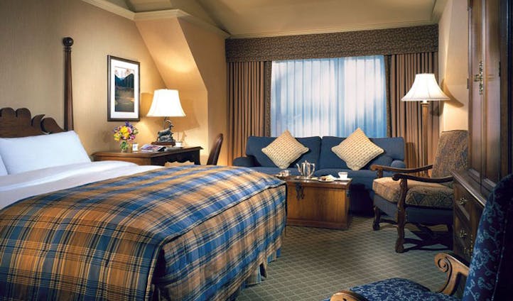 Luxury hotel the Fairmont Chateau Whistler in Whistler, Canada