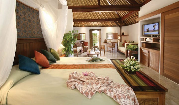 Luxury hotel villa at Jimbaran Puri, Bali, Indonesia