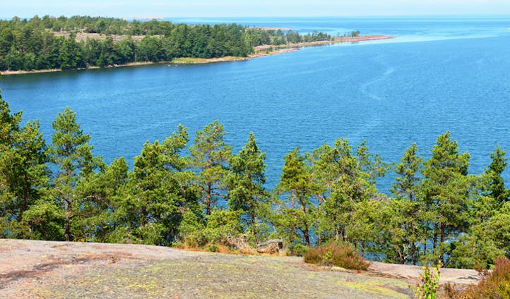 Åland Islands' landscape, Finland