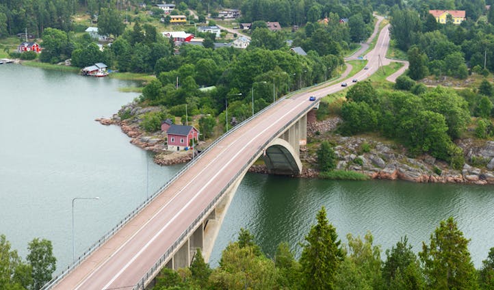 Bridge in the Åland Islands, Finland