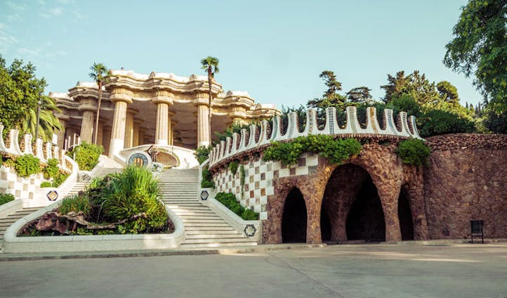 Antoni Gaudí's Park Güell, Barcelona, Spain