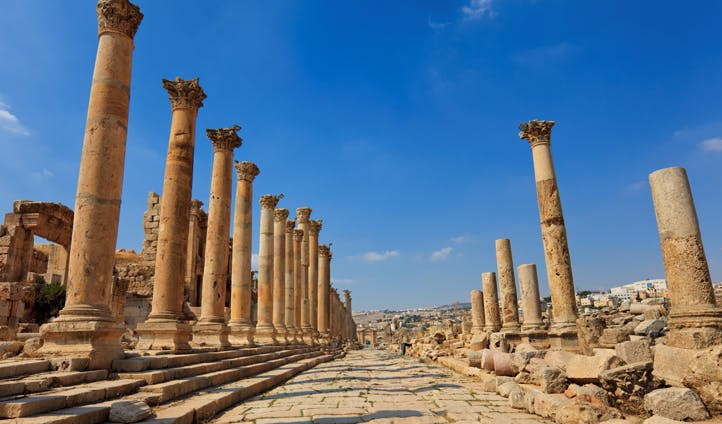 Historic sites in Jordan