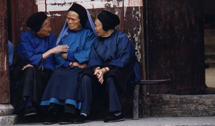 Elders in Lijiang, China