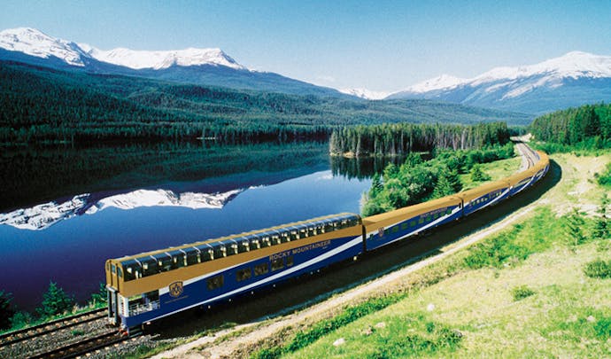 The Rocky Mountaineer, Canada