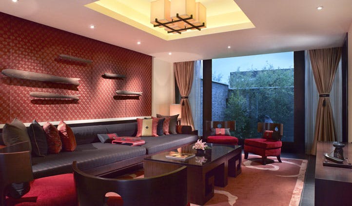 Living Room at Banyan Tree, China