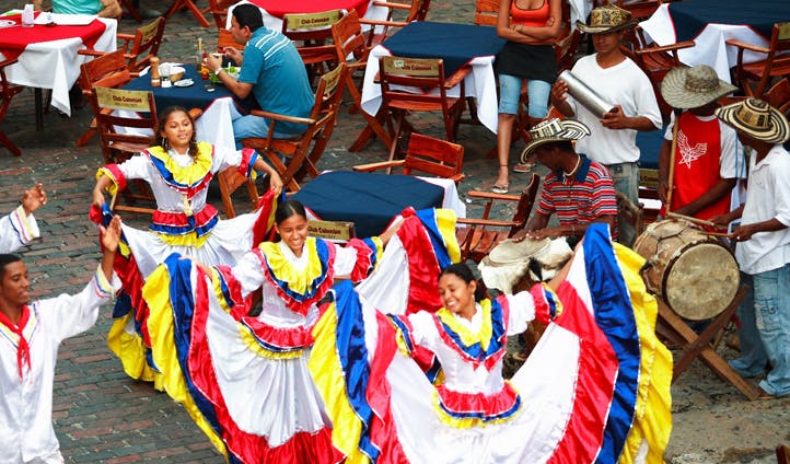Dancing in Colombia