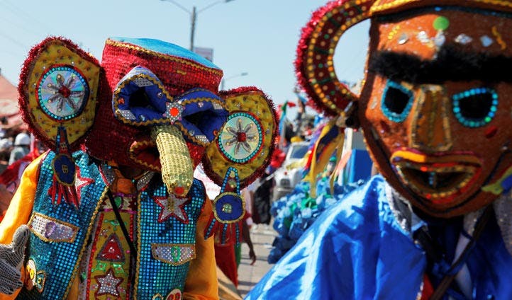Costumes and processions in Colombia