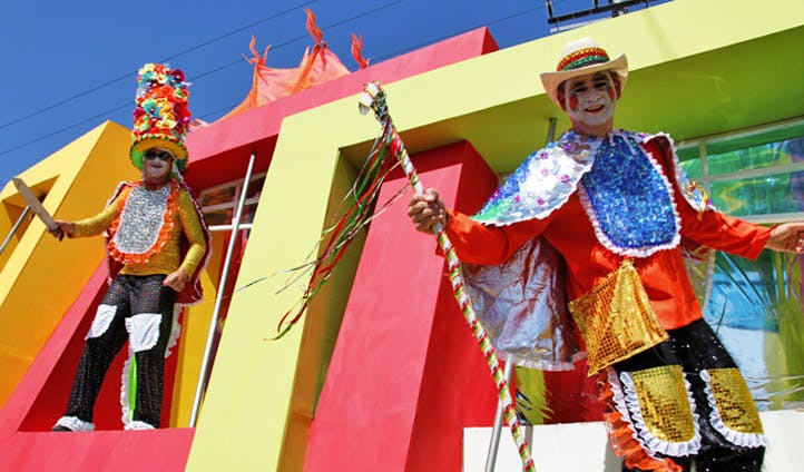 Carnival fun in Colombia