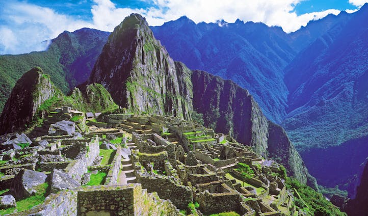 Views across Machu Picchu