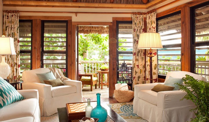 A suite at Little Palm Resort, Florida Keys, USA