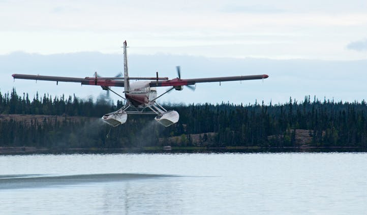 Boatplane, Northwest Territories.