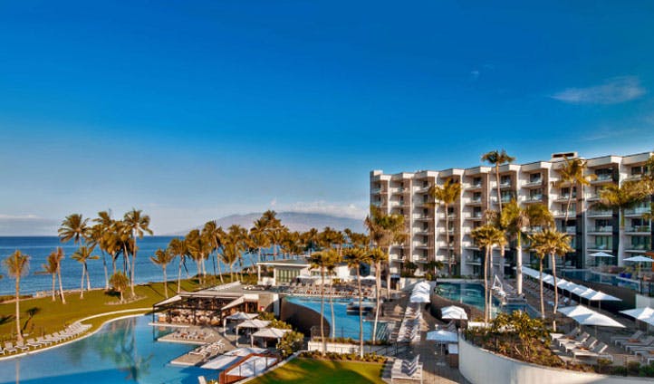 overview of Maui hotel