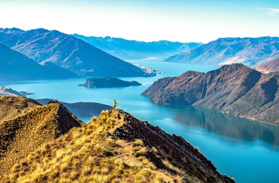 Views over Lake Wanaka, luxury travel New Zealand