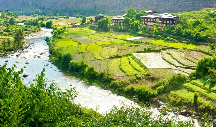landscapes bhutan
