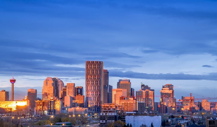 Calgary skyline, Canada