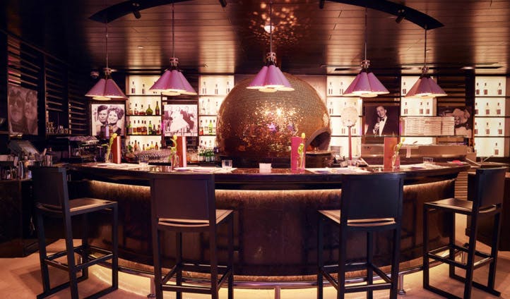 The bar at The W Hotel, Doha