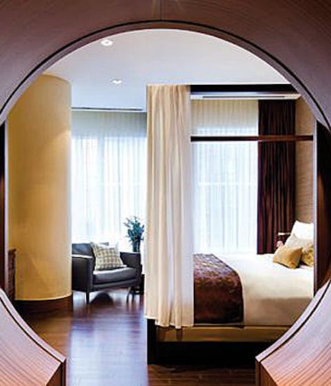 A suite at the Shangri-La, Toronto