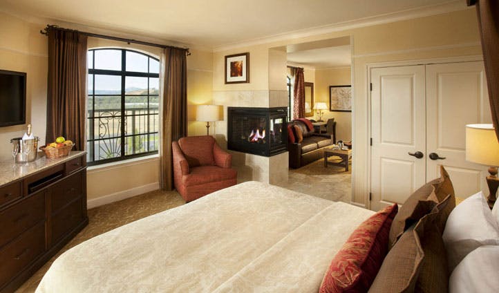 A suite at The Meritage Resort & Spa, Napa Valley