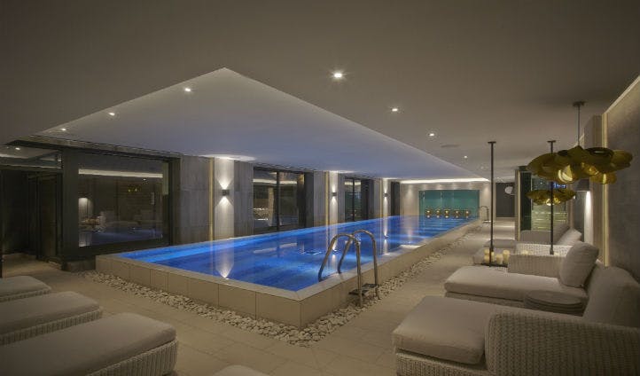 The Infinity Pool at Dormy House Spa