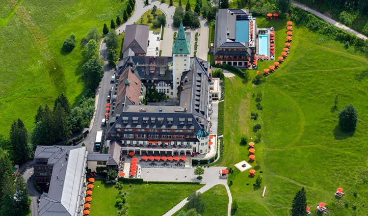 Schloss Elmau spa hotel in Germany