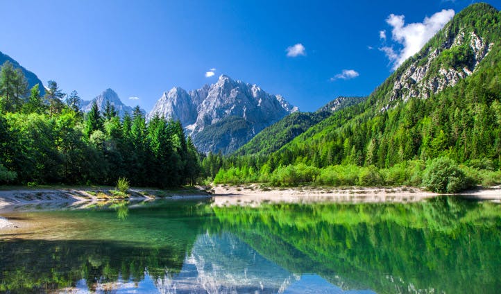 Triglav National Park in Slovenia