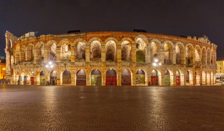 The Arena di Verona, Italy