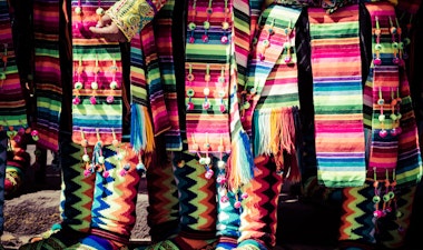 Traditional clothes in Cusco