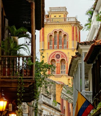 Cartagena streets, Colombia